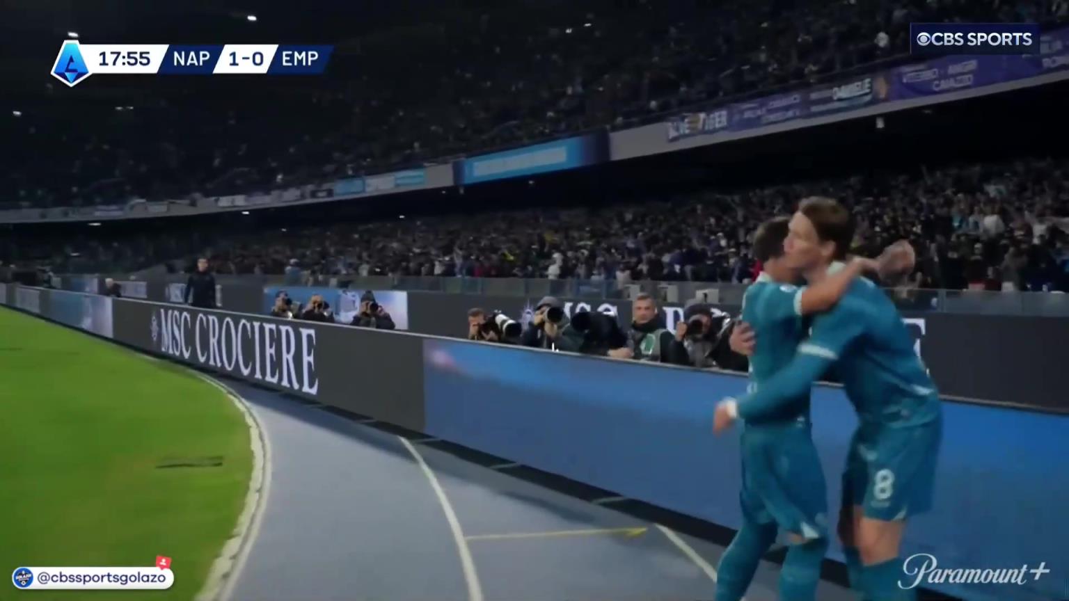 完美進(jìn)球！麥克托米奈中場(chǎng)帶球一條龍外圍勁射破門(mén)！